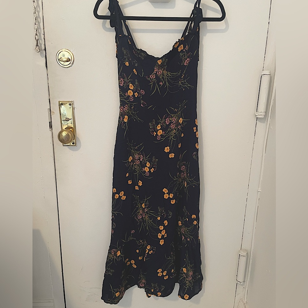 Reformation Nikita Dress | Navy Blue | Size 8 | Worn Twice!